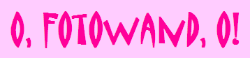 O, Fotowand, o! - Eine Musical Comedy